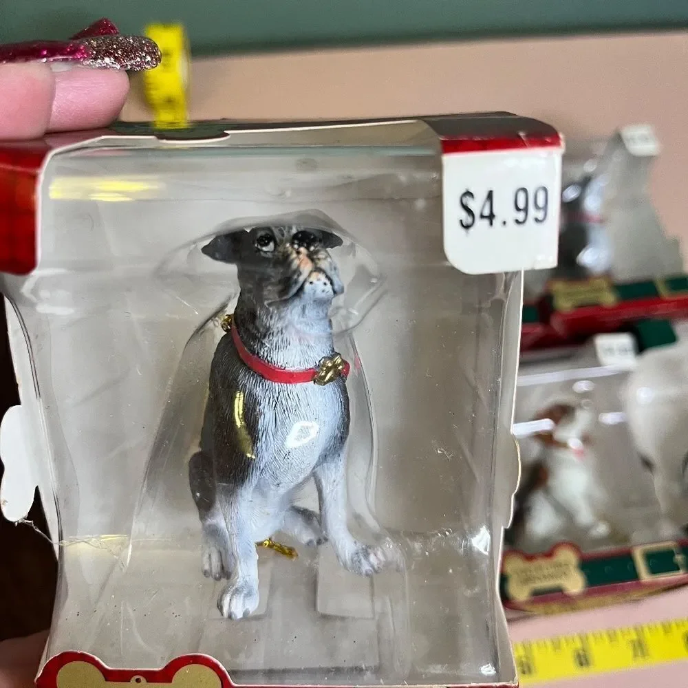 NEW 5pc Pets Dog Cat Christmas Ornaments